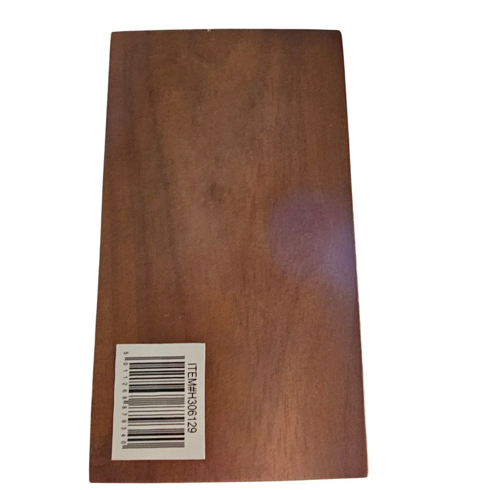 Cole & Mason Wood Mill Tray Salt and Pepper Grinder Stand Brown Wood